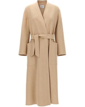 Max Mara Mantel "Vezzoso" - Natur