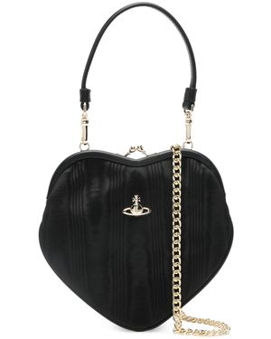 Vivienne Westwood Heart Frame Purse - Black
