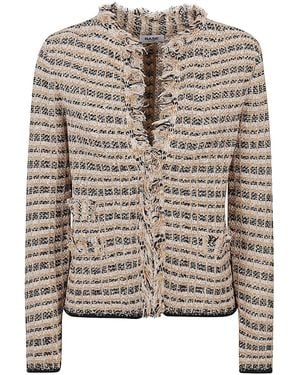 Base London Basis Katoenen Blend Jas - Bruin