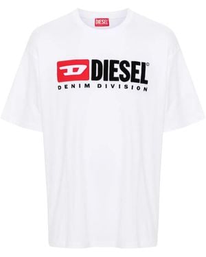 DIESEL T Boxt Div T Shirt - White
