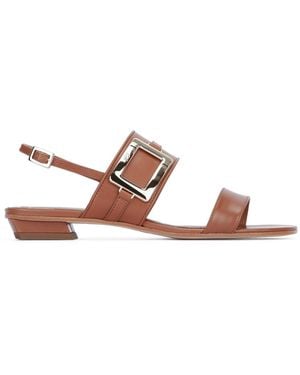 Roger Vivier Metal Buckle Sandal 20 - Brown
