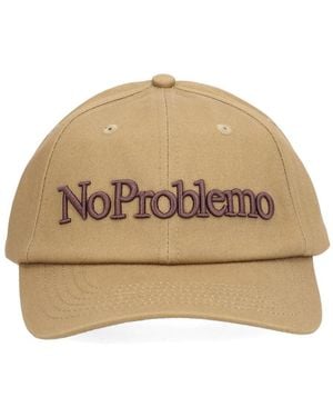No Problemo Baseball Cap - Natural