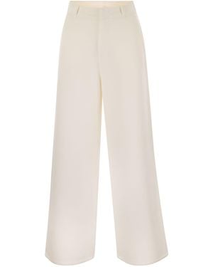 Max Mara Merlot Trikothose - Weiß