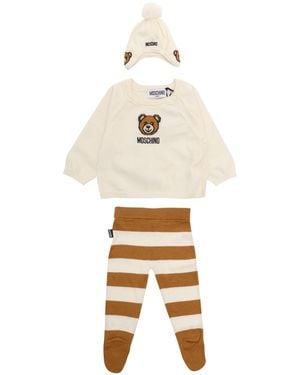 Moschino Maglia+Pant+Berretto - Metallic