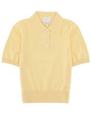 A.P.C. Polo With Logo - Yellow