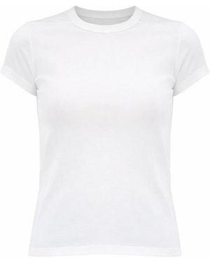 Rick Owens Solid Crew Neck T-Shirt - White