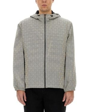 Givenchy Monogram Jacquard Anorak - Grey