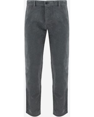 BOSS Pantalones de pana elástica - Gris