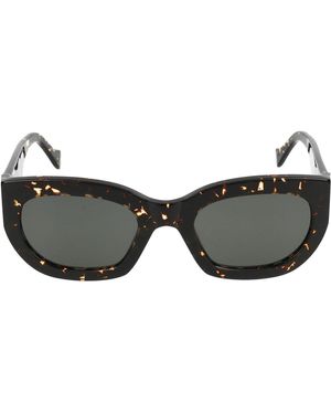 Retrosuperfuture Alva Havana Maculata Zonnebril Unisex - Zwart