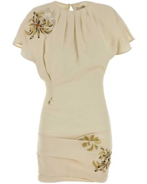 Isabel Marant Sakia Crepe Dress - White