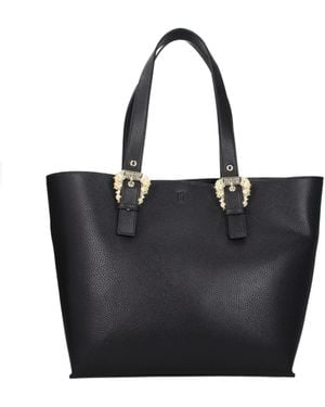 Versace Jeans Couture Borse A Spalla Couture Donna Poliuretano Nero - Black