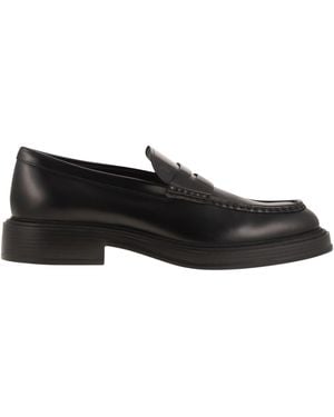 Tod's Leather Loafers - Black