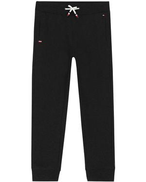 Tommy Hilfiger Rib Insert Sweatpants - Black