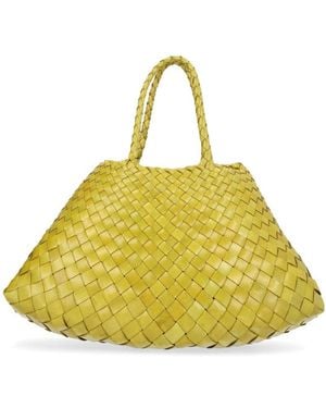 Dragon Diffusion Leather Shoulder Bag - Yellow
