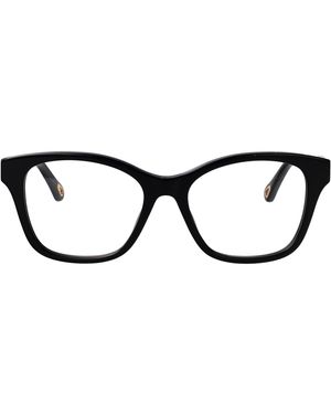 Chloé Transparent Recycled Acetate Glasses - Black