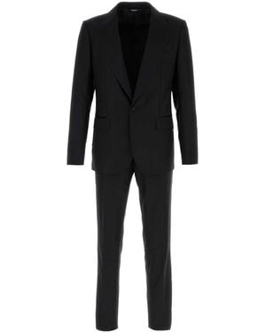 Dolce & Gabbana 'Tuxedo' Kleid - Schwarz