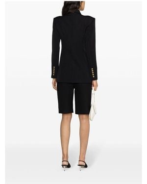 Balmain Chaqueta Negra - Negro