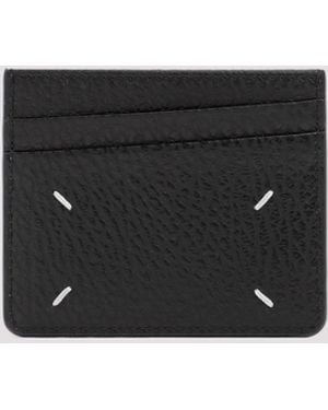 Maison Margiela Card Holder Four Stitches Wallets & Purses - Black