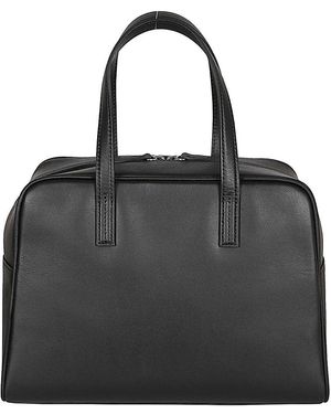 MIZUIRO Bolso Boston Mediano De Piel - Negro