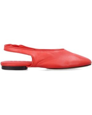 Soeur Flat Shoes - Red