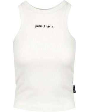 Palm Angels T Shirts And Polos - White