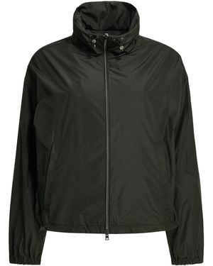 Herno "New Techno Taffeta" Regenmantel - Schwarz