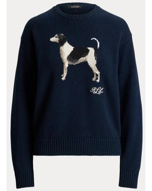 Ralph Lauren Riednee Long Sleeve Pullover - Blue