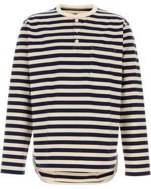 Junya Watanabe Embroidered Cotton Oversize T Shirt - Multicolor