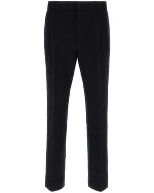 Gucci Logo-Embroidered Pants - Black