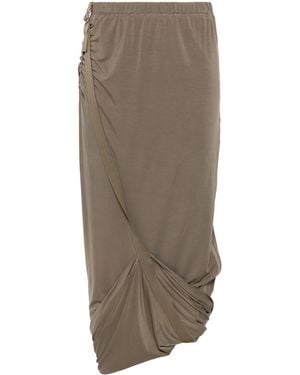 Helmut Lang Wind Skirt.Soft Clou - Brown