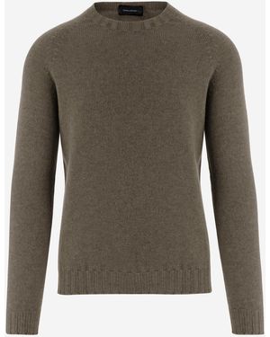 Tagliatore Kaschmirpullover - Grün