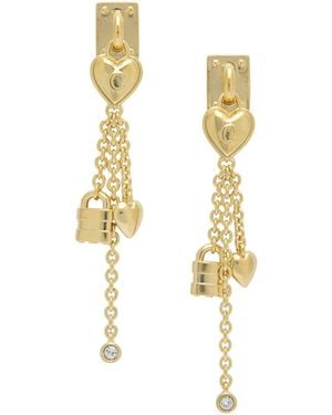 Chloé "Mini Paddington" Earrings - Metallic