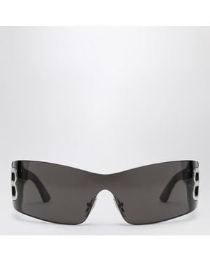 Balenciaga Bossy Mask Sunglasses - Gray