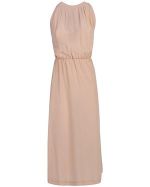 CRI.DA Silk Midi Dress - Natural