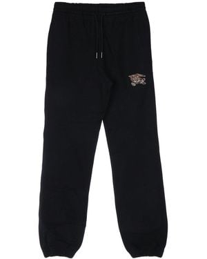 Burberry Jane Ekd Cotton Trousers For - Black