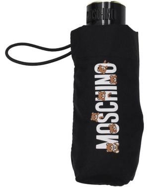 Moschino Polyester Umbrellas - Black