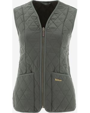Barbour Betty Wende-Steppweste - Grau