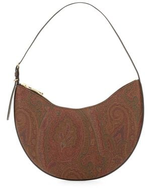 Etro Essential Hobo Bag - Brown