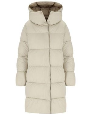 Save The Duck Sibyl Hooded Padded Jacket - White