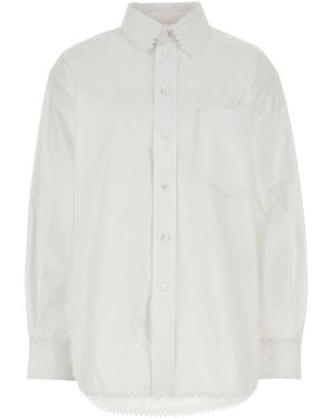 Bottega Veneta Oxford Shirt - White