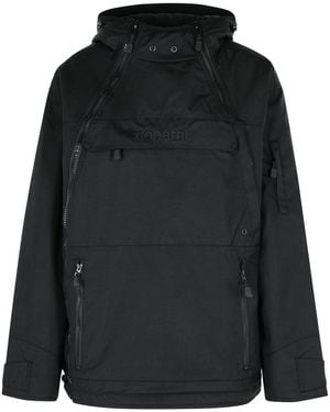 Coperni Asymmetric' Polyamide Jacket - Black