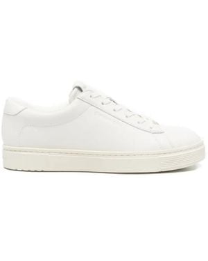 Emporio Armani Zapatillas de piel - Blanco