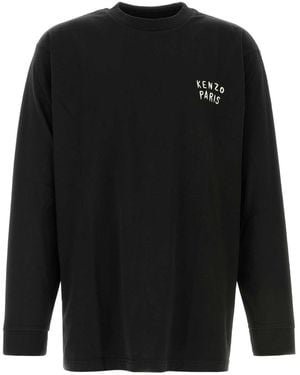KENZO Cotton T Shirt - Black