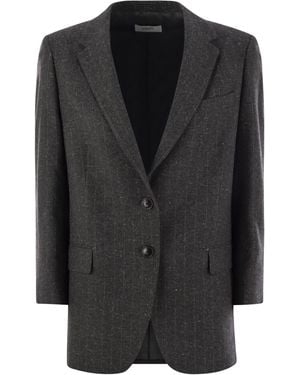 SAULINA Antonia Single Breasted Jacket - Black