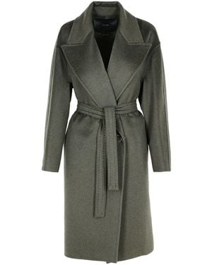 Max Mara 'valle' Groene Kasjmierjas - Grijs