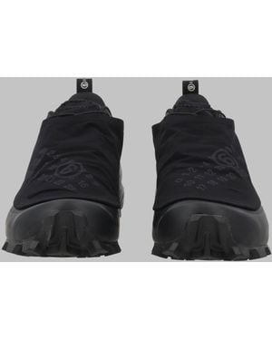 MM6 MAISON MARGIELA X SALOMON Cross Dust Mini-Detail Trainers - Black