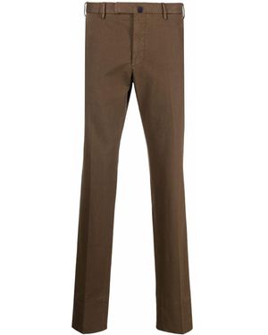 Incotex Hose Mit Geradem Bein - Braun
