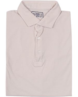 Fedeli Polo Shirt S/S Knitted - Pink
