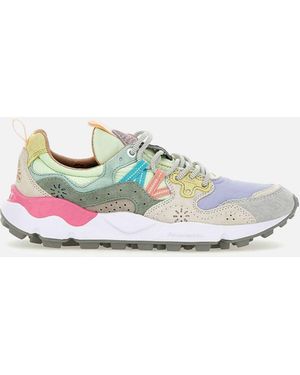 Flower Mountain Blumenberg Yamano3 Multicolour -Turnschuhe - Weiß