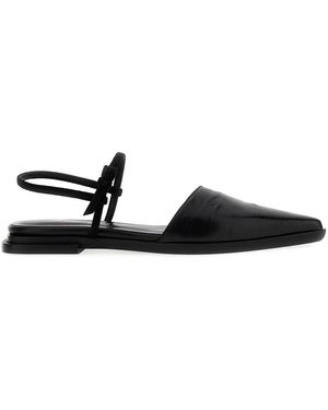 Ann Demeulemeester Barb Flat Shoes - Black